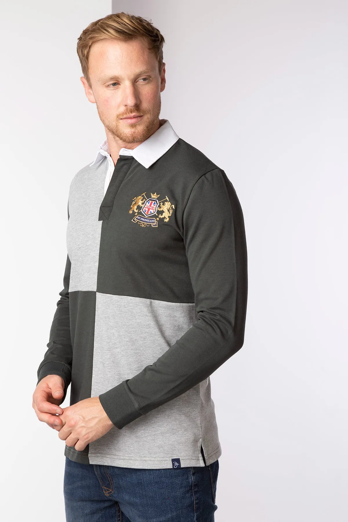 Men's Rugby Shirt - Otley Quartered