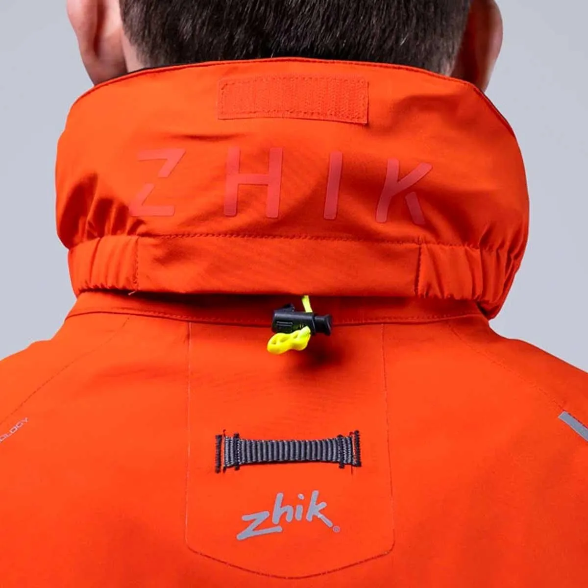 Mens Zhik CST500 Jacket and Salopette Package - Flame Red