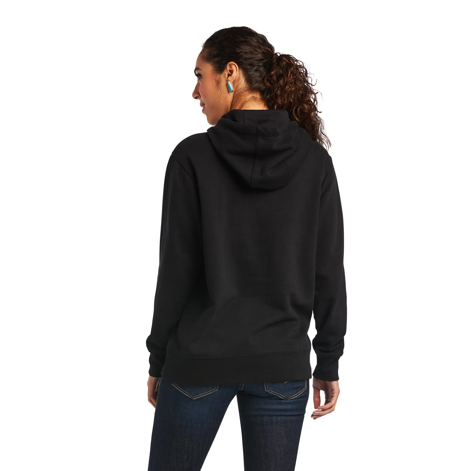 Mexico Women's Black Hoodie