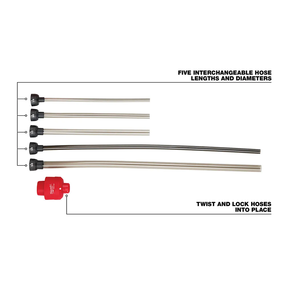 Milwaukee 49-90-2037 AIR-TIP Long Reach Flexible Micro Hose Set Attachment