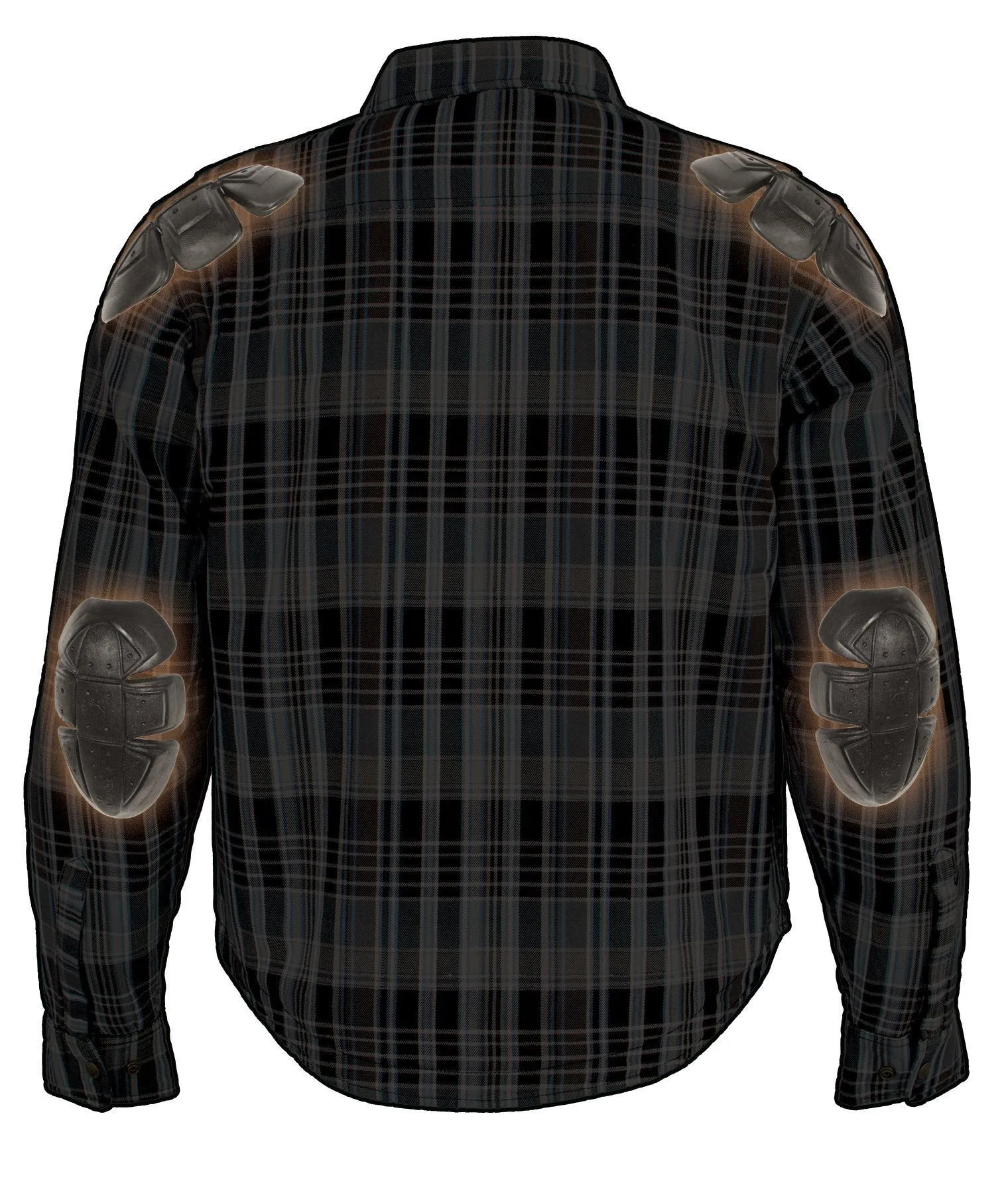 Milwaukee Performance-MPM1626-Men's Armored Flannel Biker Shirt w/ Aramid® by DuPont™ Fibers