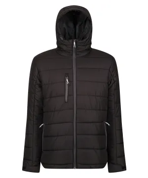 Navigate thermal hooded jacket | Black/Seal