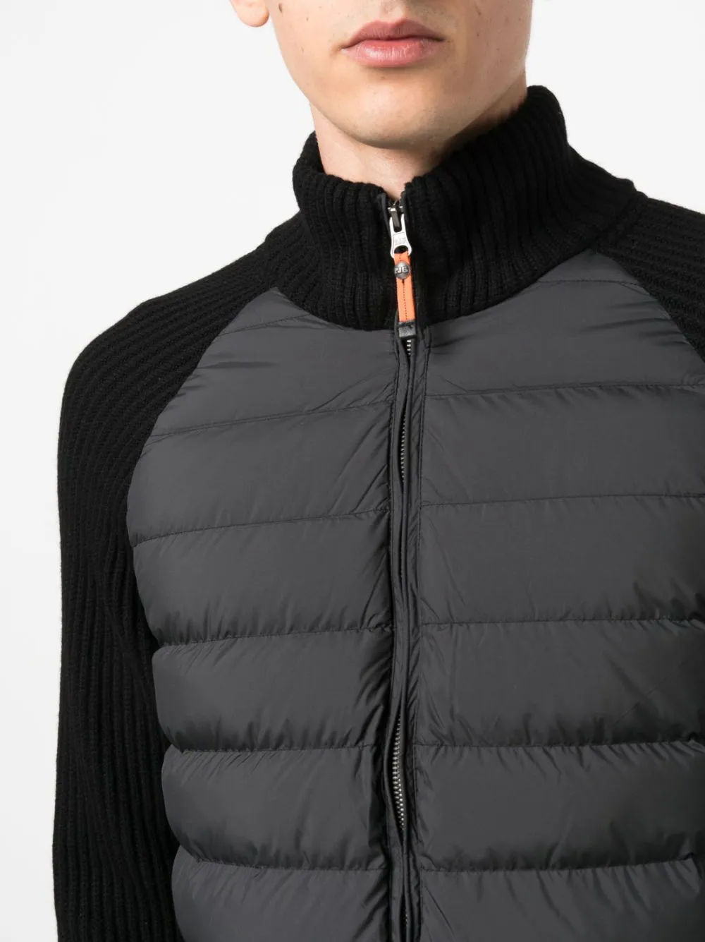 Olmo waffle-knit quilted jacket