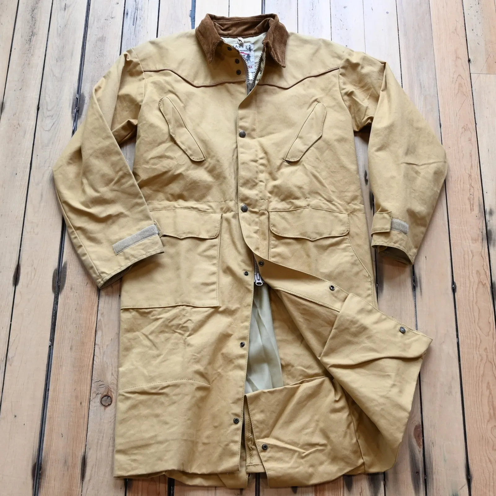 Original Canvas Duster in Suntan