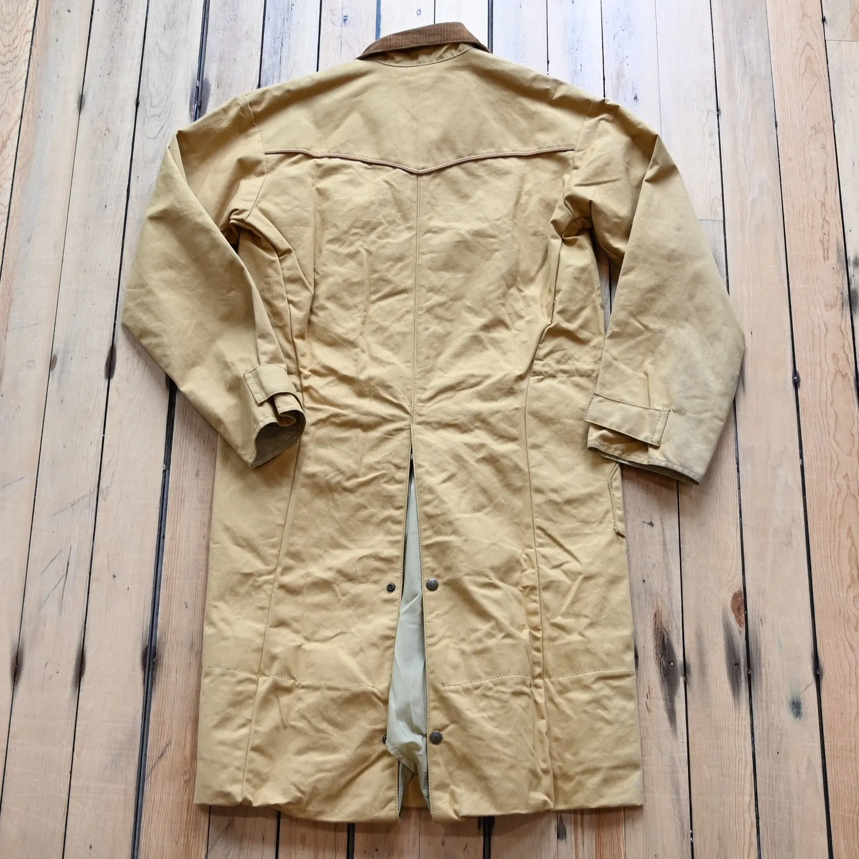 Original Canvas Duster in Suntan