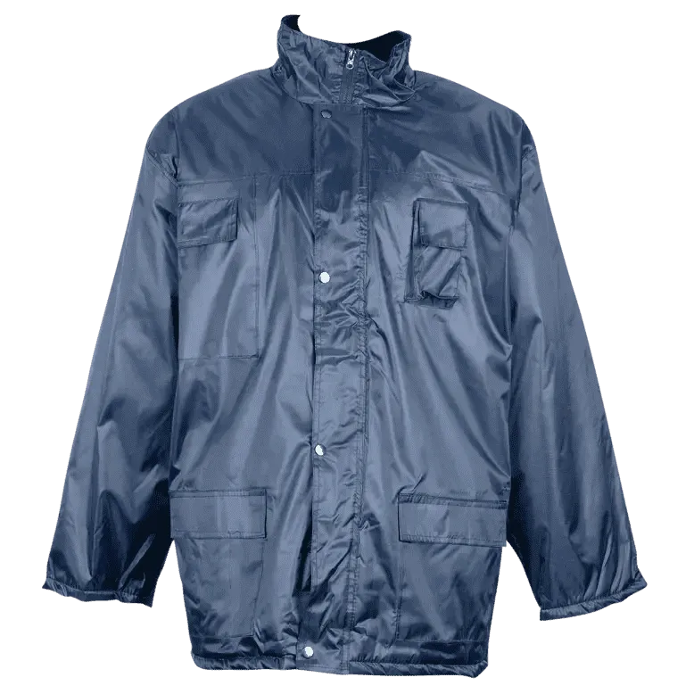 Oxford navy blue freezer jacket