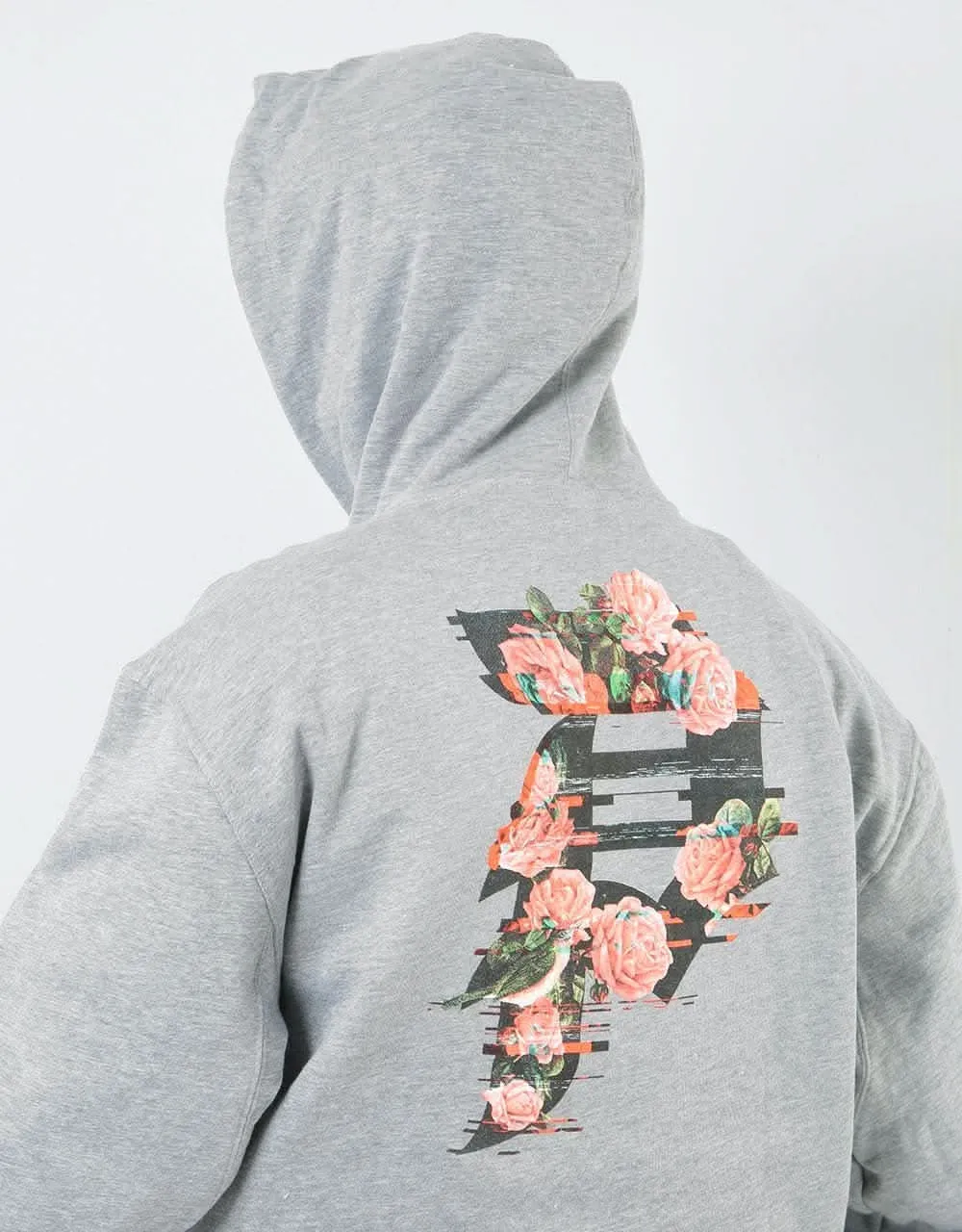 Primitive Dirty P Glitch Pullover Hoodie - Athletic Heather