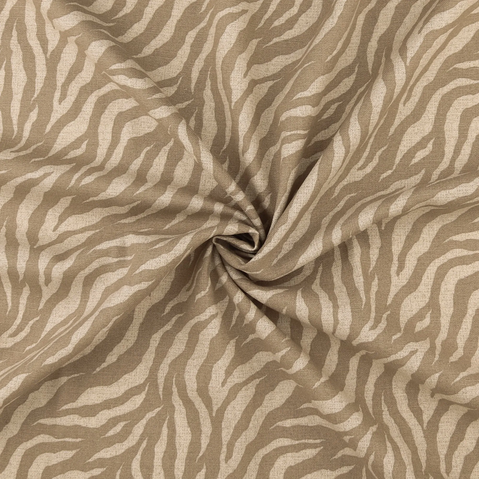 Printed Cotton & Linen - TERRA - 005 - Sand