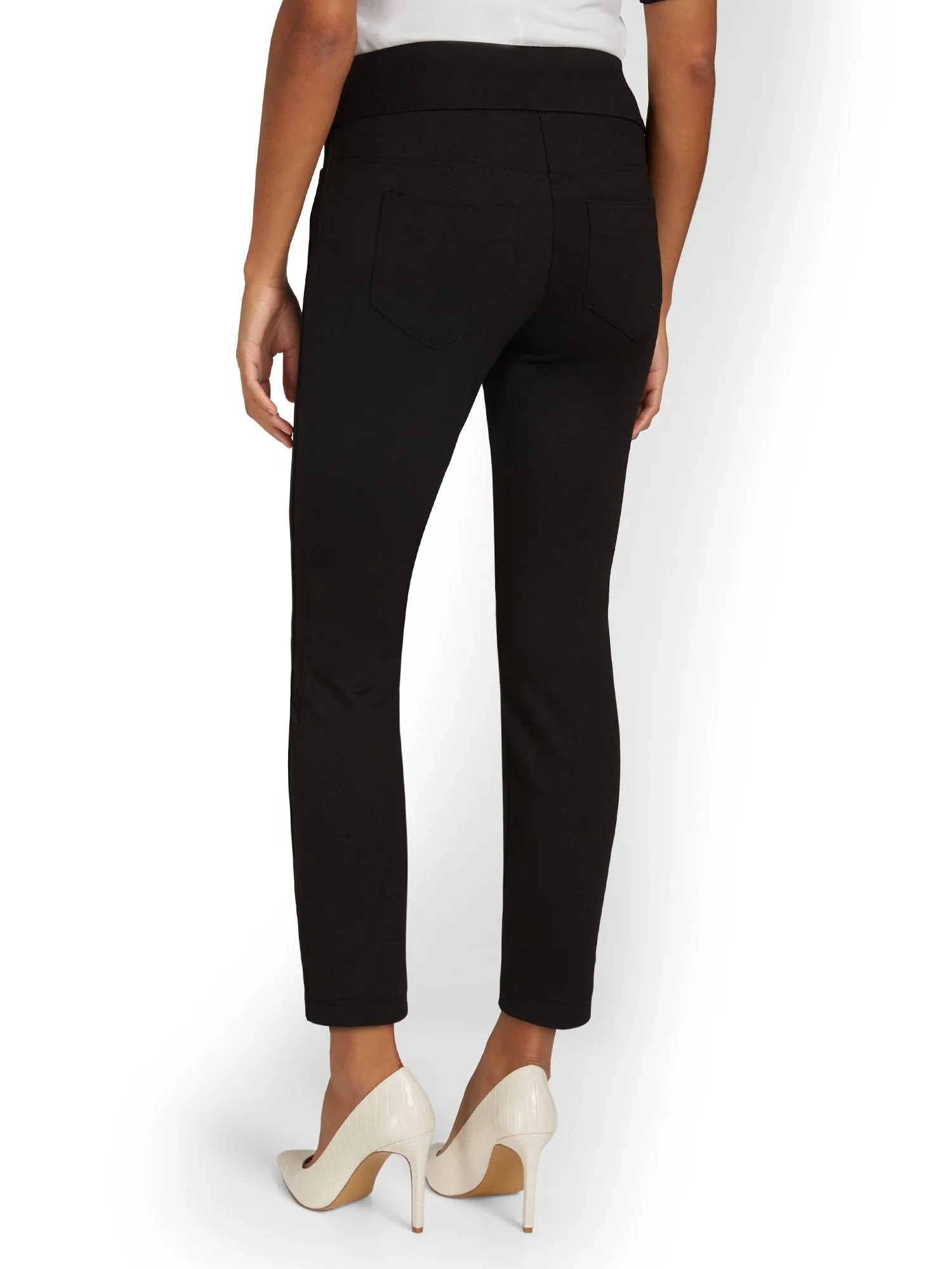 Pull-On Ankle Ponte Pant - Superflex