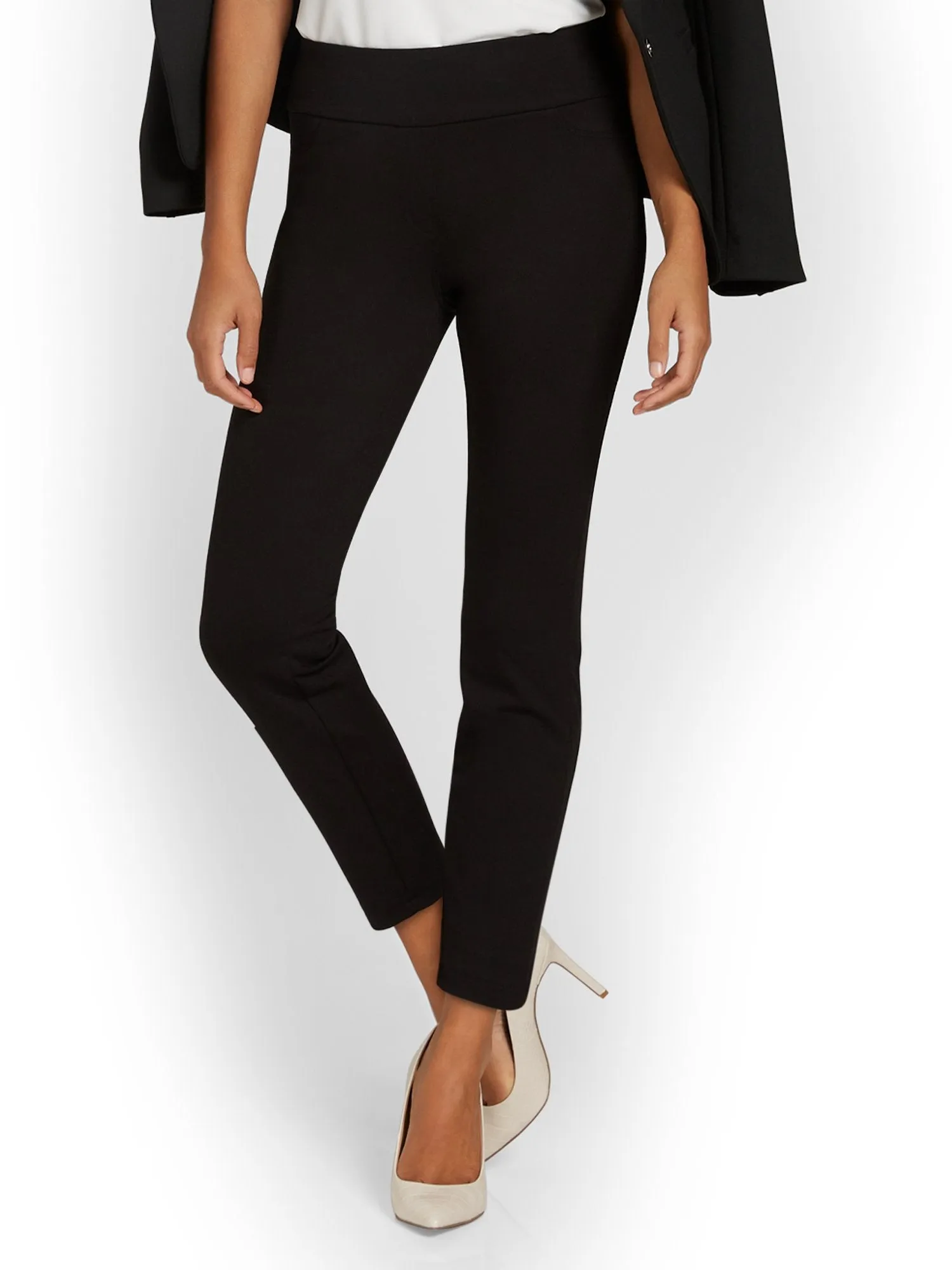 Pull-On Ankle Ponte Pant - Superflex