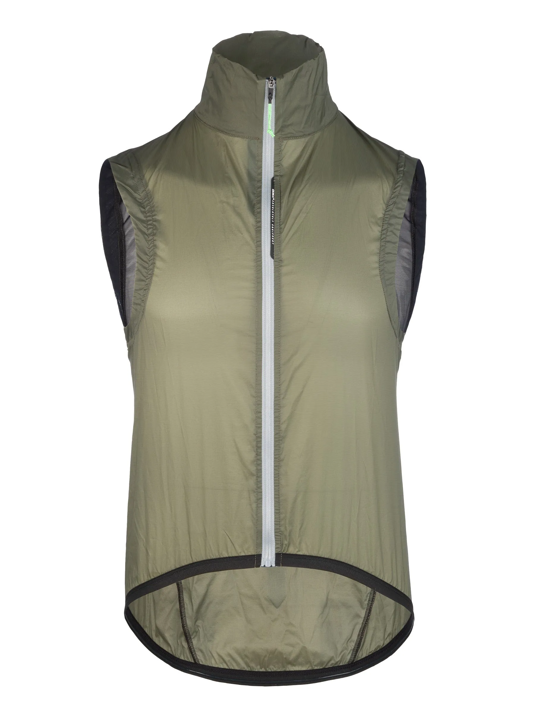 Q36.5 AIR SHELL WIND VEST MEN OLIVE GREEN