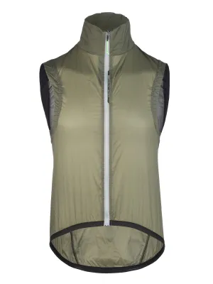 Q36.5 AIR SHELL WIND VEST MEN OLIVE GREEN