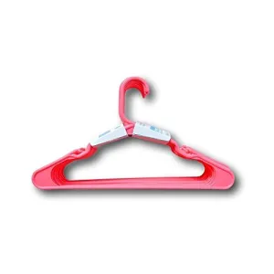 Room Essentials Adult Hangers Neon Pink - 18 Count