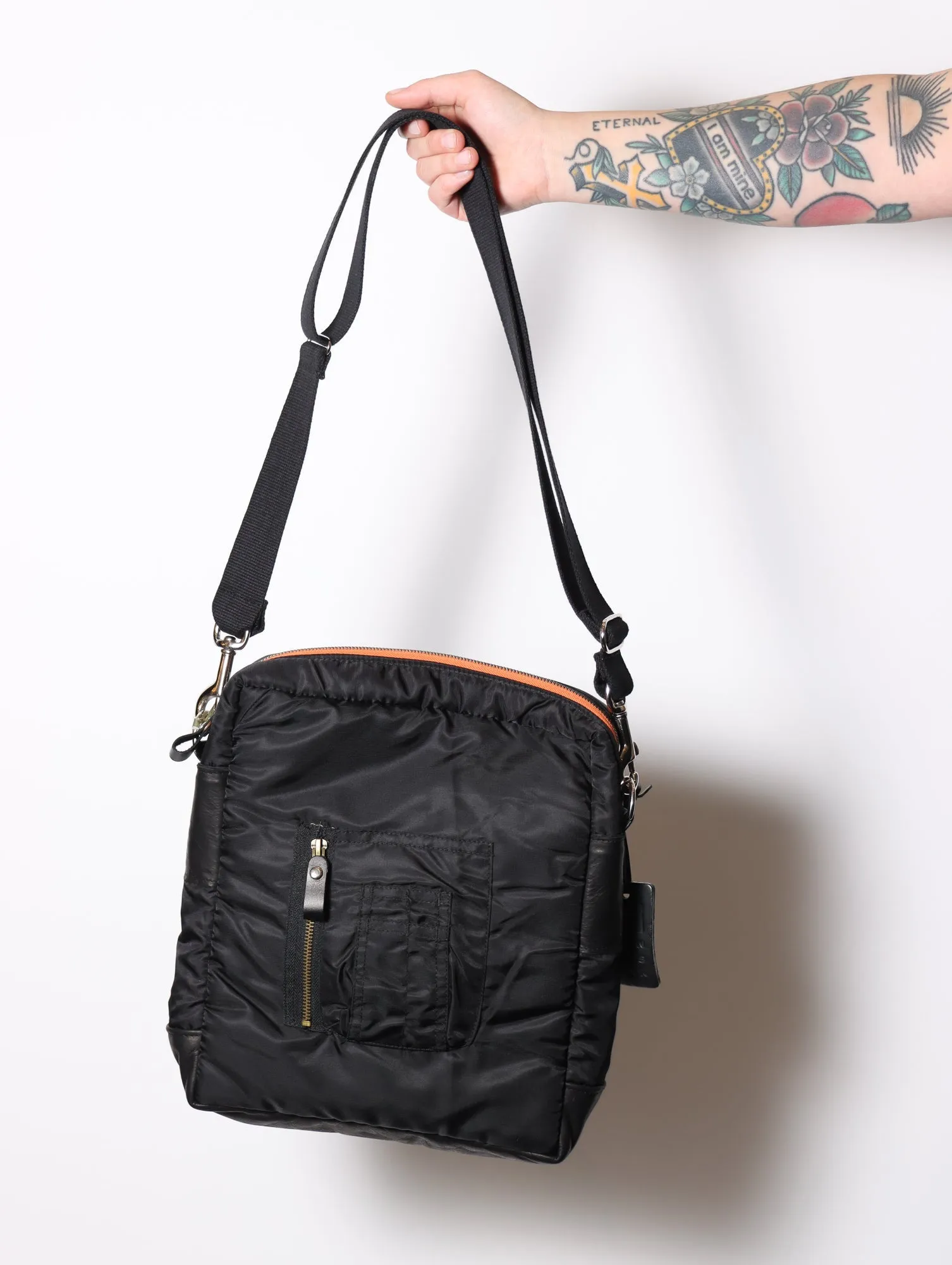 Small In Flight Bag in Black by Minnessak