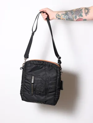 Small In Flight Bag in Black by Minnessak