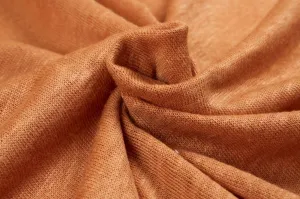 Soft Linen Single Jersey - Copper