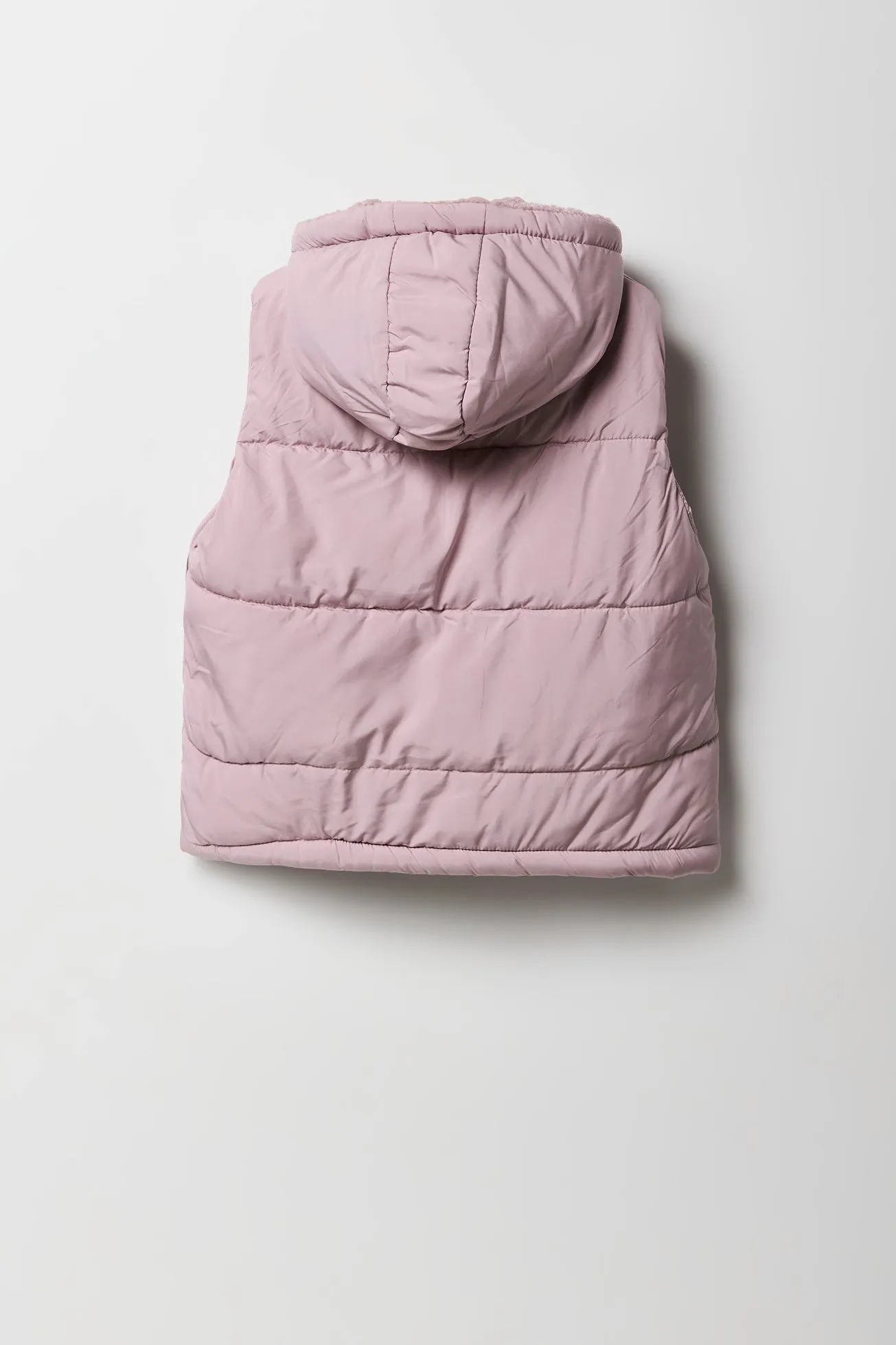 Veste bouffante doublée de Sherpa pour fille