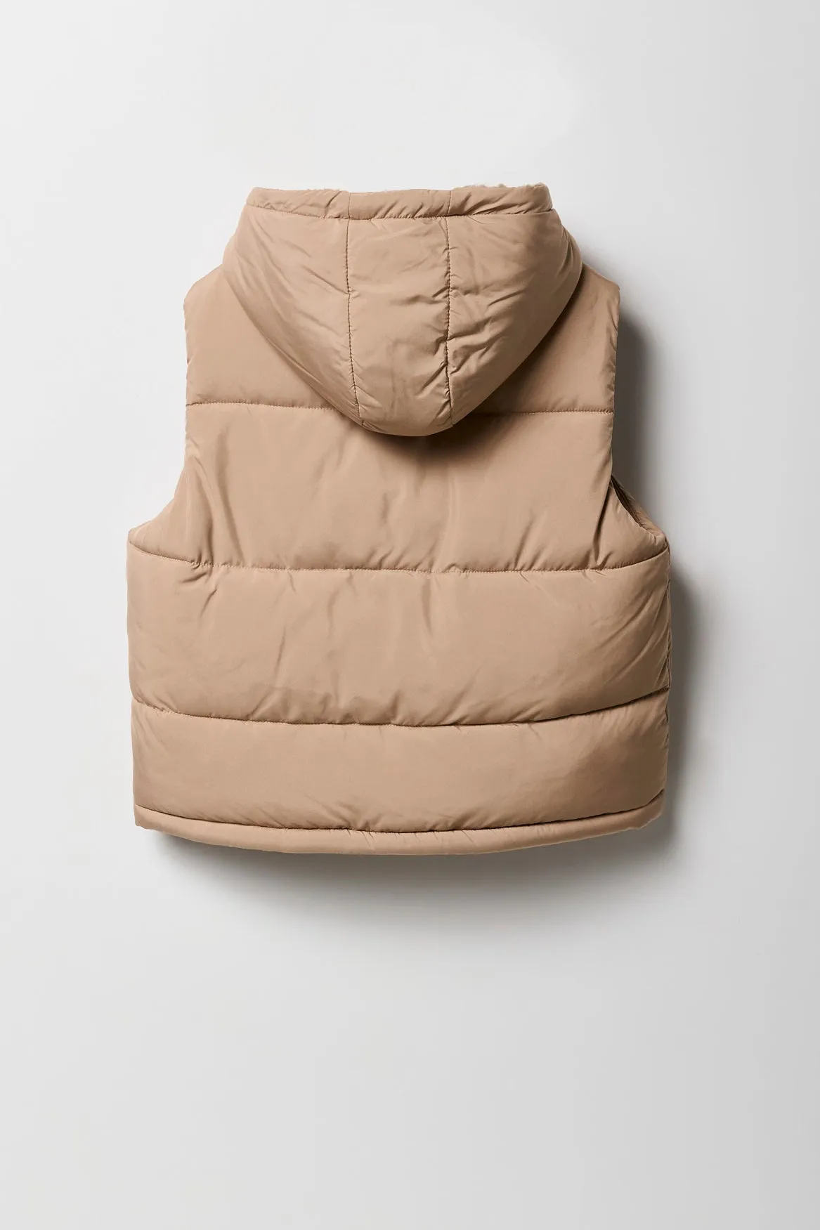 Veste bouffante doublée de Sherpa pour fille