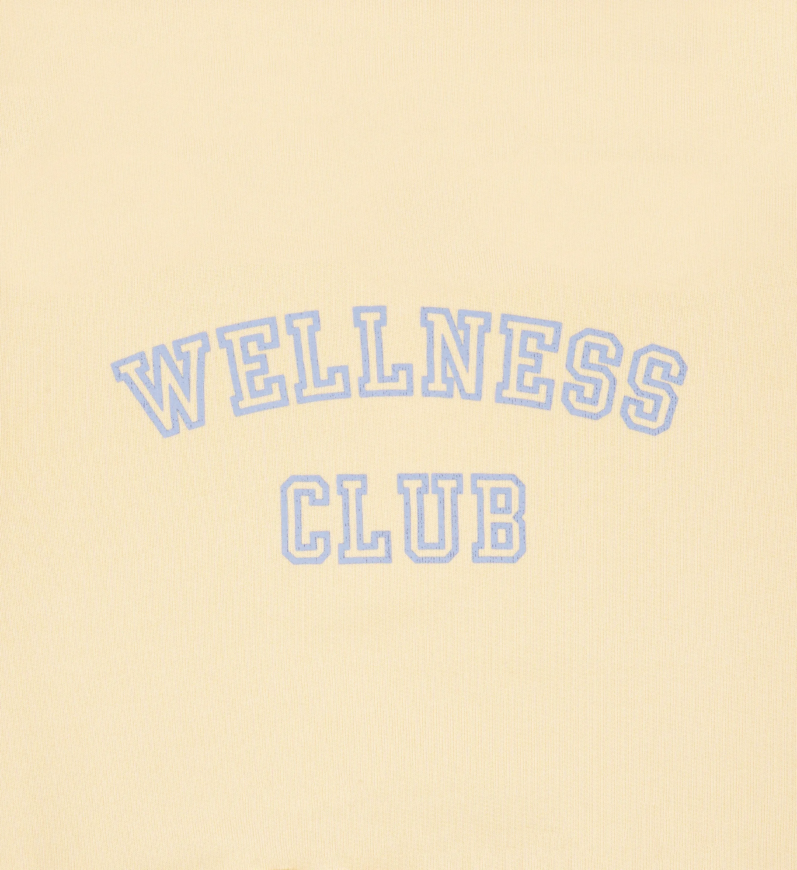 Wellness Club Kids Hoodie - Almond/China Blue