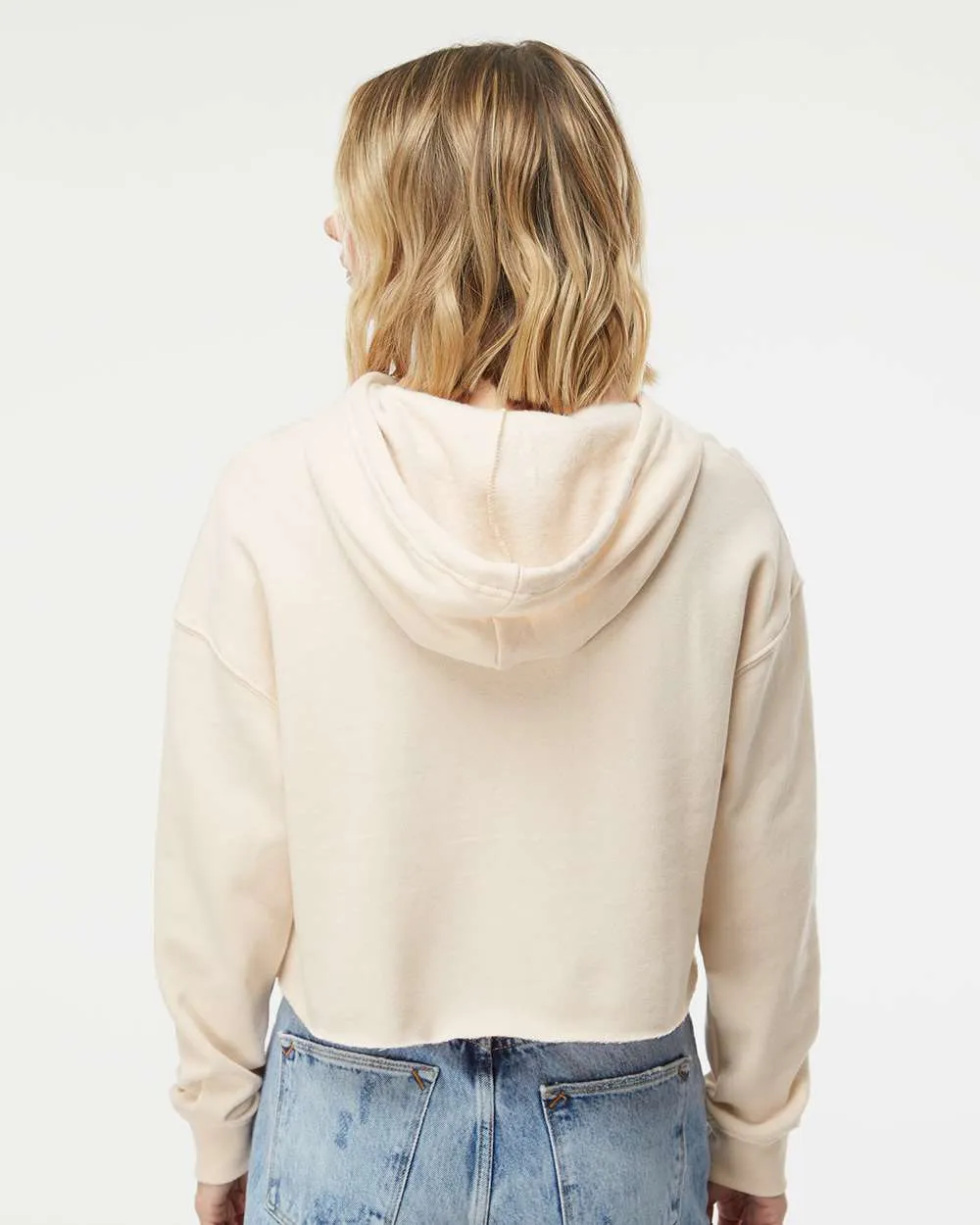 Women's Lightweight Crop Hooded Pullover