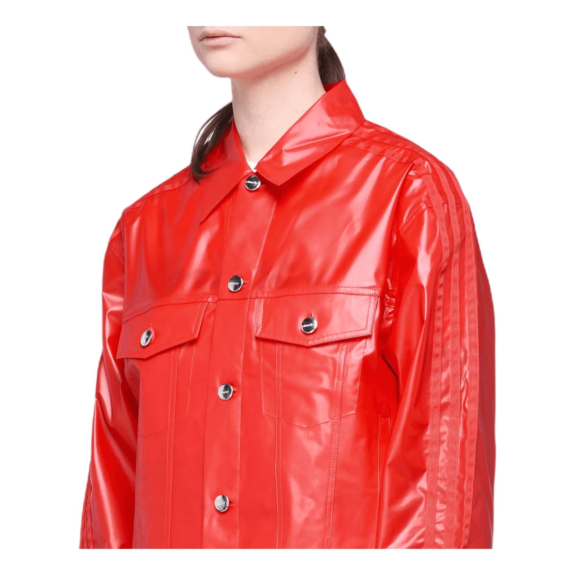 X Fiorucci Kiss Jacket Red